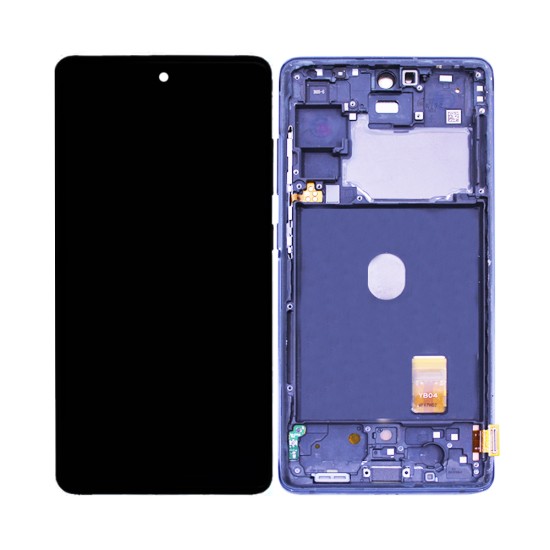 Touch+Display+Frame Samsung Galaxy S20 FE 4G/5G 2020/G780/G781 with Antenna Service Pack Navy Blue/Black